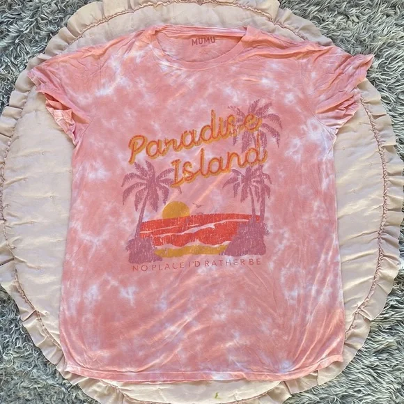 Show Me Your MuMu Pink Paradise Island Top - Picture 5 of 9